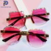 Glamour Glow Crystal-Studded Sunglasses