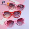Children’s Cute Bear & Heart Sunglasses Combo